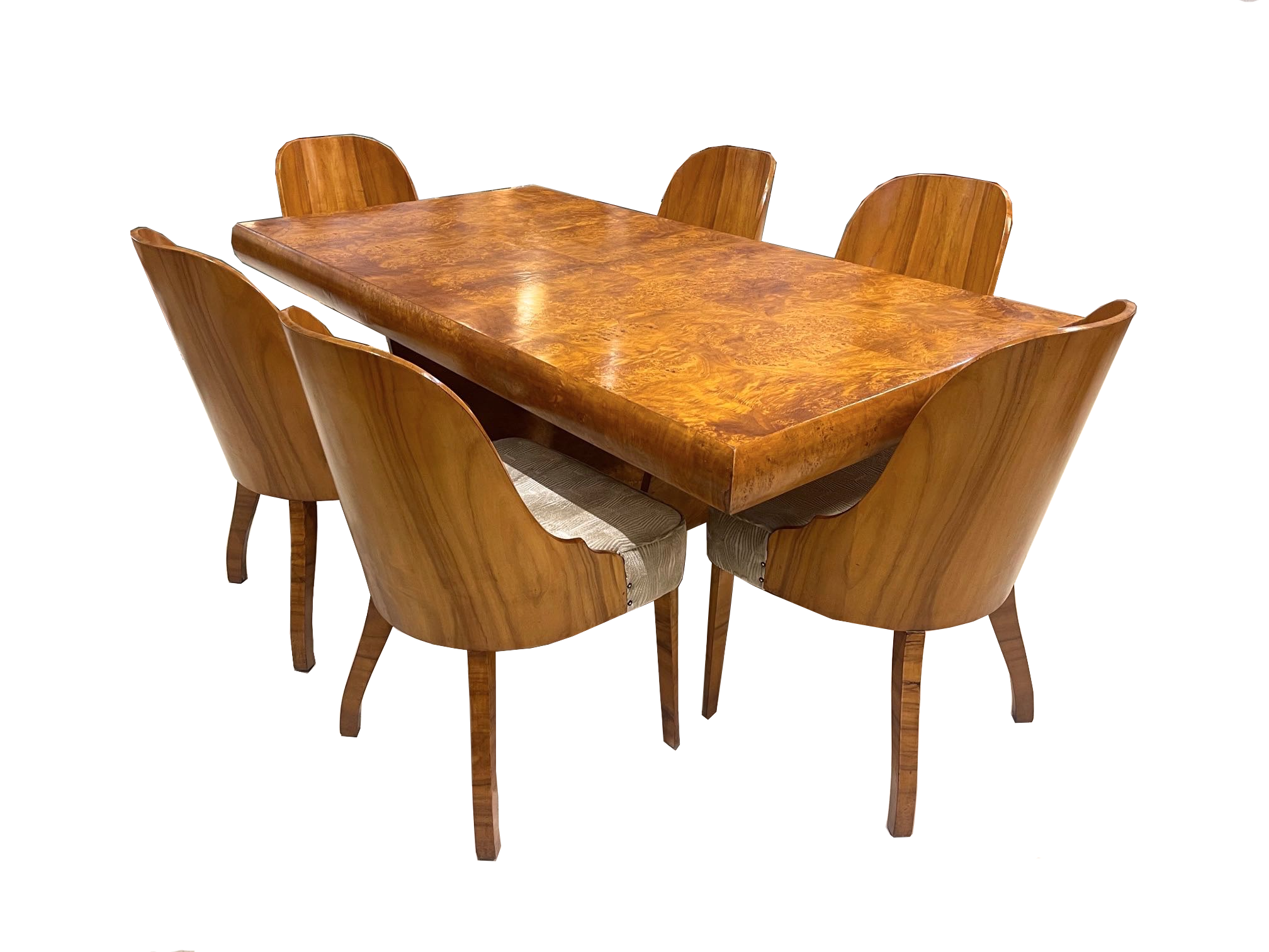 Art Deco Dining Table And Chairs