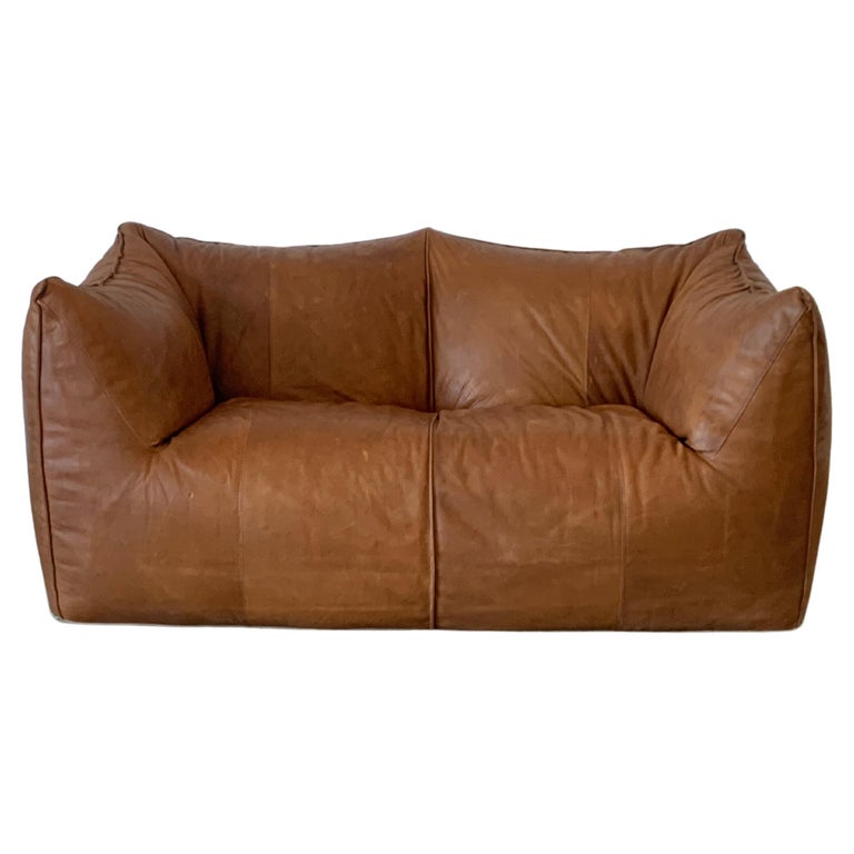Leather Le Bambole Sofa by Mario Bellini 1970s