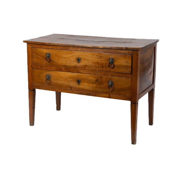 19th Century Walnut Commode 