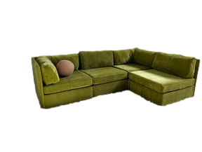 1970s Four Piece Modular Sofa