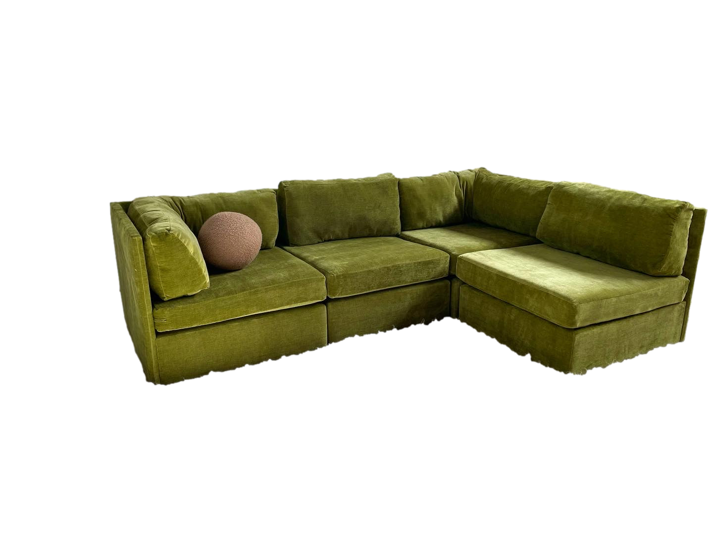 NEW 1970s Four Piece Modular Sofa